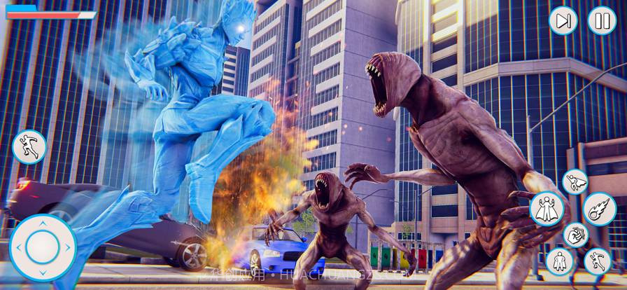 冰超级英雄犯罪城市游戏截图4