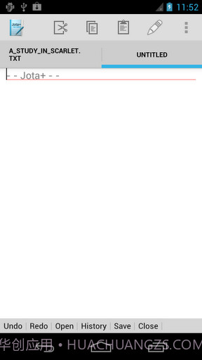 Jota+文本编辑器截图2 Jota+文本编辑器截图2