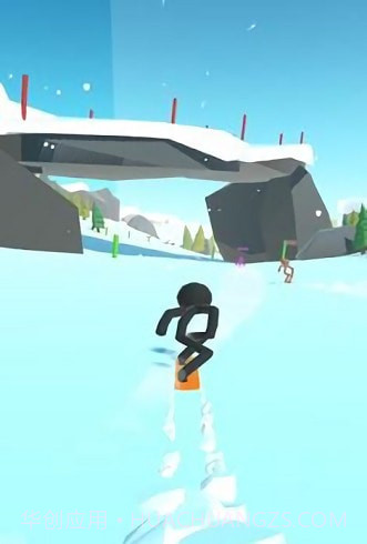 火柴人滑雪完美版截图1 火柴人滑雪完美版截图1