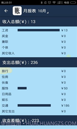 简易家庭记账本截图2 简易家庭记账本截图2