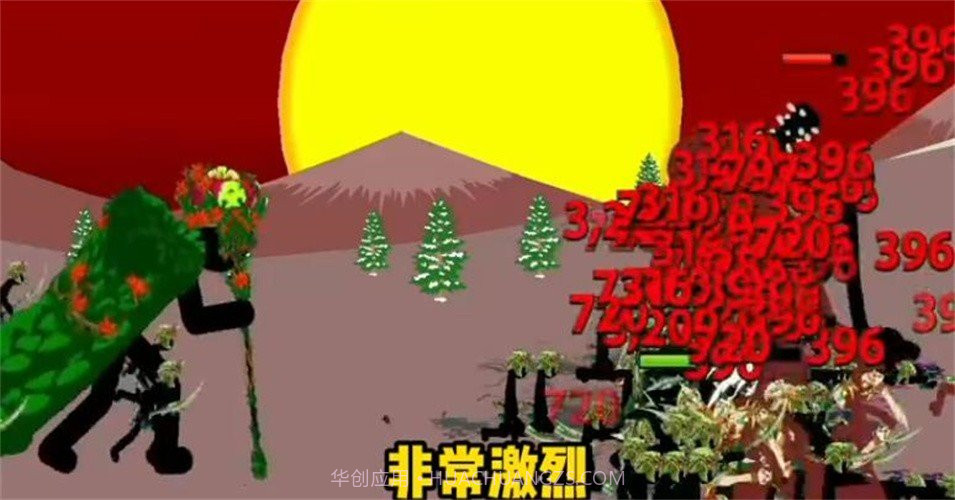 火柴人战争遗产树叶魔改版截图3