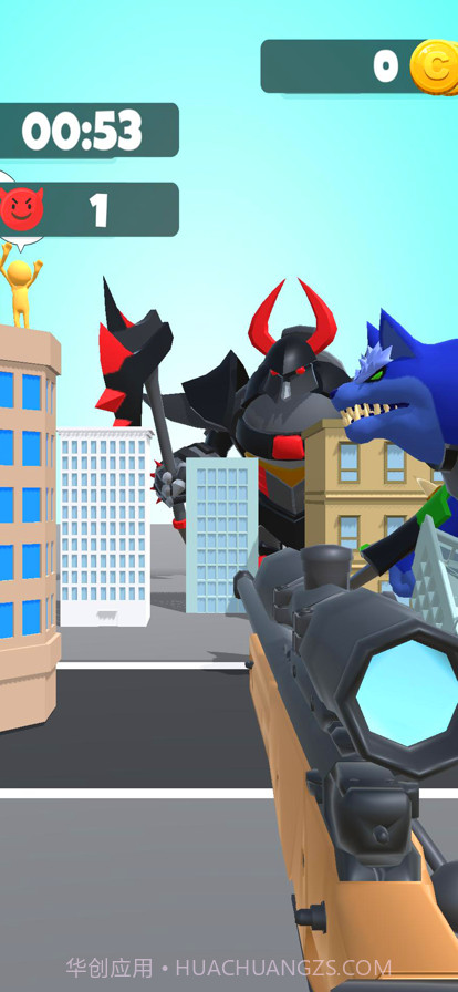 巨型狙击手：怪物猎人截图1