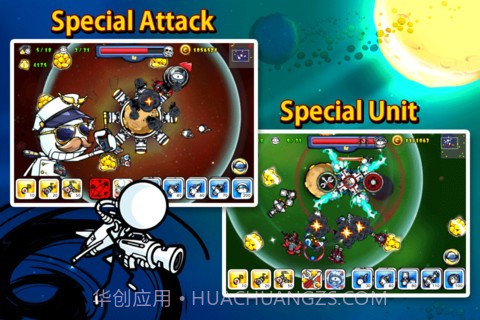 卡通防御:空间战争截图2