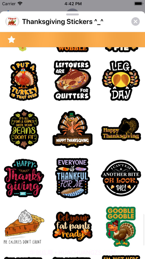 ThanksgivingStickers^_^截图5 ThanksgivingStickers^_^截图5