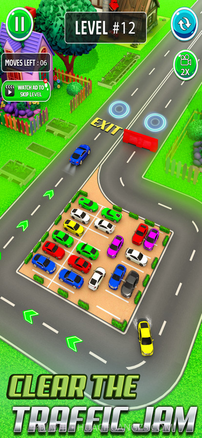 停车堵塞汽车驾驶截图3