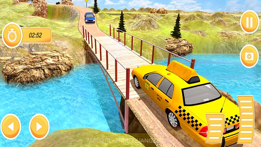 雪出租车驾驶模拟器截图1