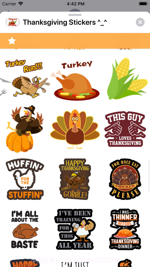 ThanksgivingStickers^_^截图6 ThanksgivingStickers^_^截图6
