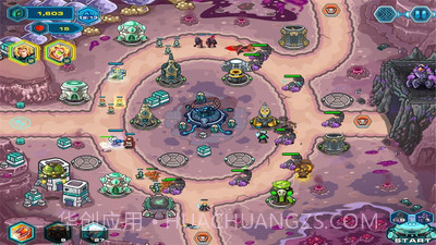 银河塔防：失落星球v2.3截图1