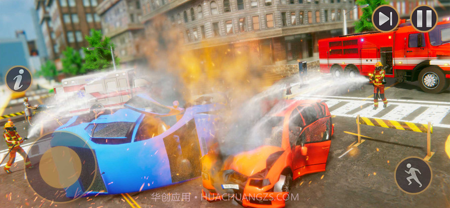火卡车消防队员救援截图3 火卡车消防队员救援截图3