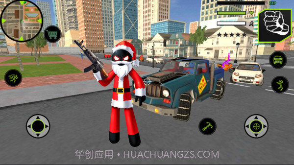 火柴人绳索英雄圣诞版截图1 火柴人绳索英雄圣诞版截图1