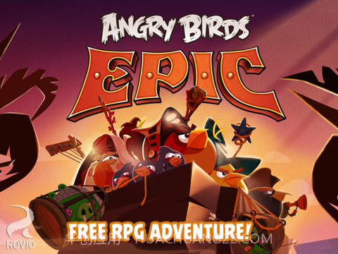 愤怒的小鸟史诗 Angry Birds Epic截图1