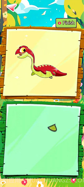 开心恐龙拼图截图2