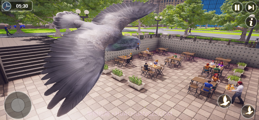 鸽子鸟飞行模拟器截图3