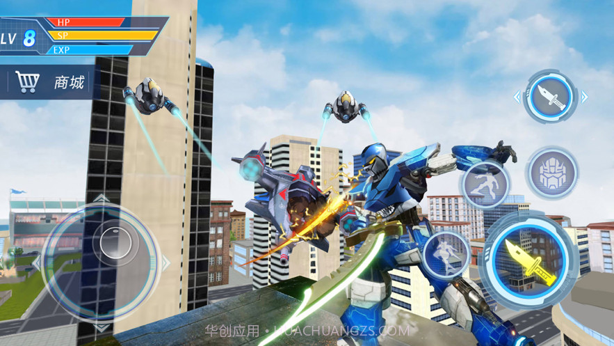 变形机器人大战未来时空终结者截图3