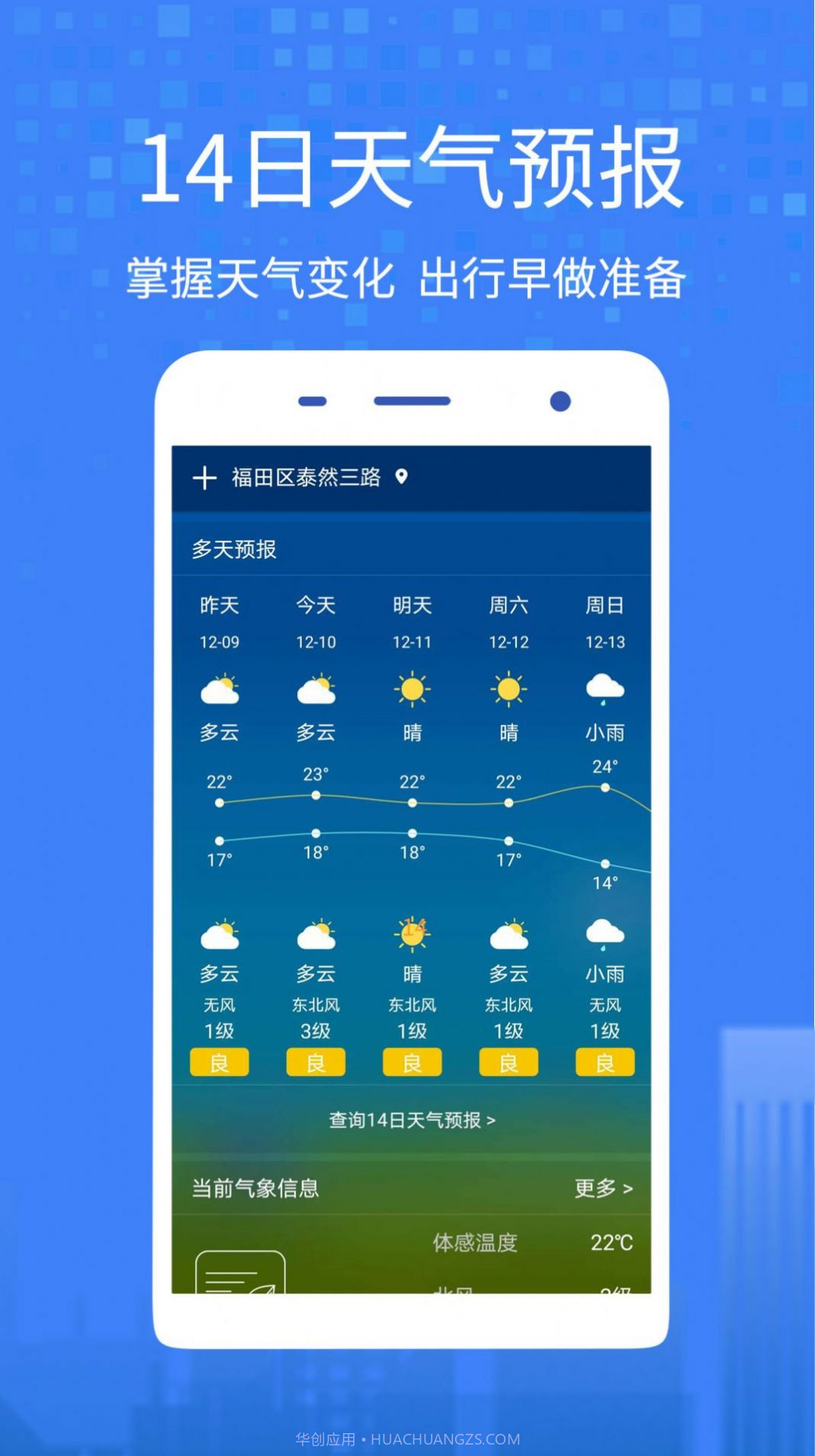 一个天气预报截图1