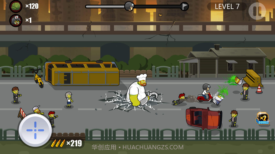 僵尸小摩托截图1 僵尸小摩托截图1