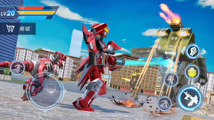 变形机器人大战未来时空终结者截图1