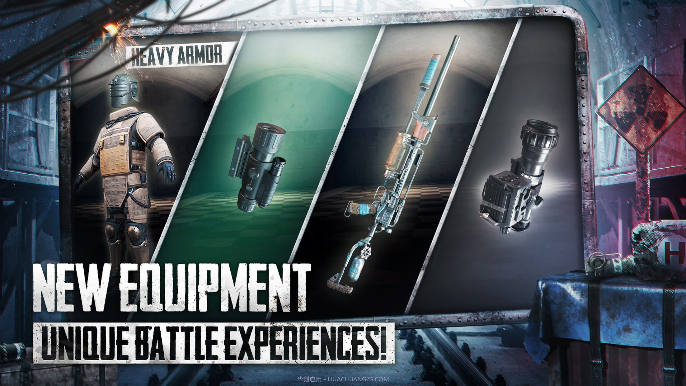 pubg国际服手游地铁逃生模式截图4 pubg国际服手游地铁逃生模式截图4