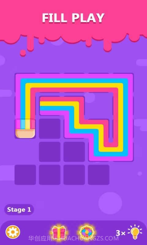彩色线条的谜题截图4 彩色线条的谜题截图4