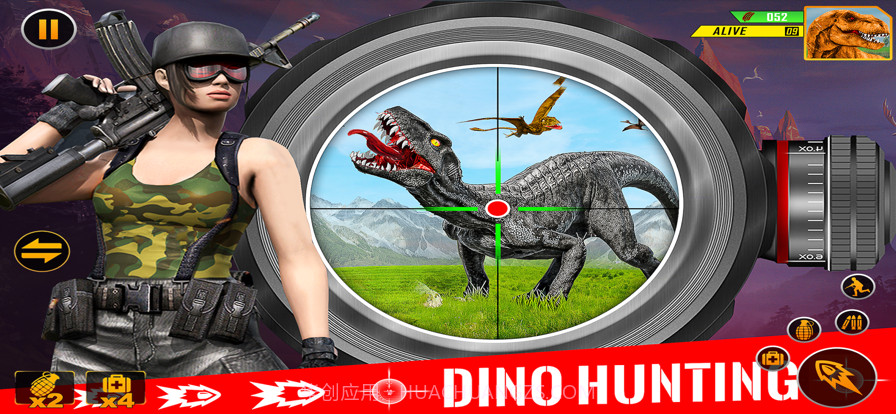 恐龙猎人追逐截图1 恐龙猎人追逐截图1