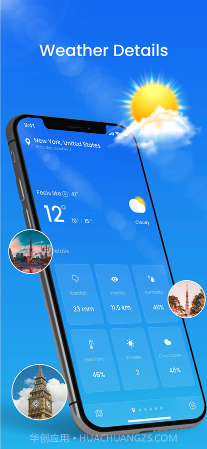 天气预报。截图2