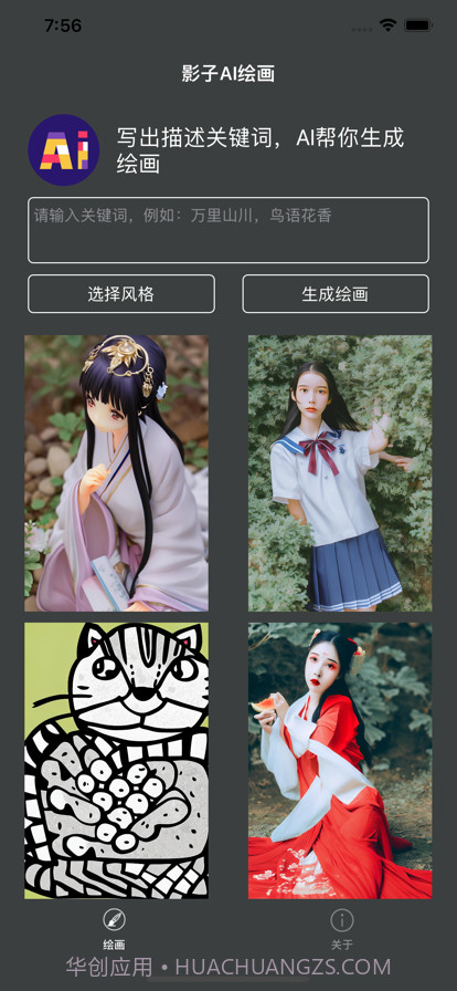 影子AI绘画截图1