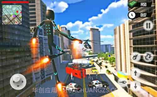 蜘蛛英雄火柴人截图1