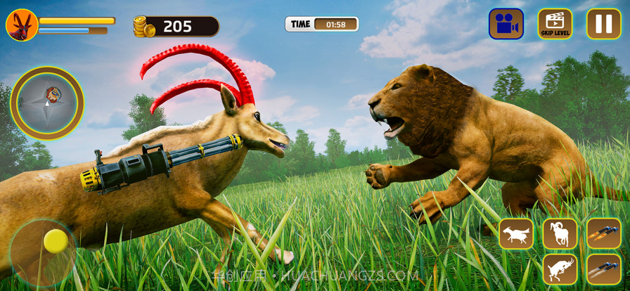 可怕的山羊荒野生活模拟截图1 可怕的山羊荒野生活模拟截图1