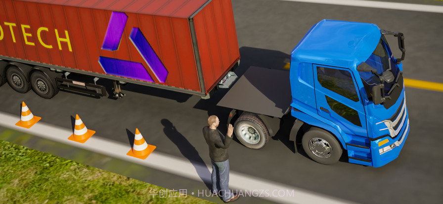 18轮卡车停车模拟截图3 18轮卡车停车模拟截图3