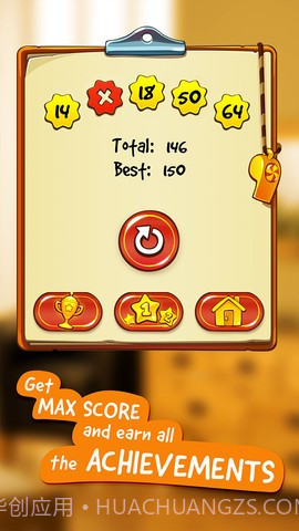 丢糖果 Om Nom:Candy Flick截图3 丢糖果 Om Nom:Candy Flick截图3