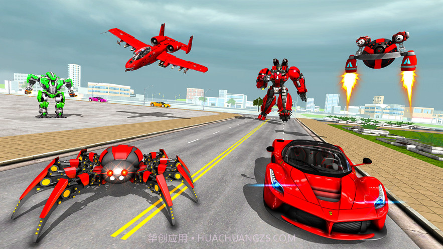 蜘蛛机器人英雄机甲竞技场截图5 蜘蛛机器人英雄机甲竞技场截图5