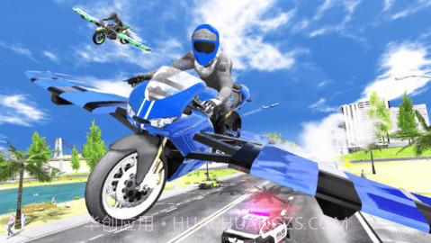摩托飞车模拟赛(Flying Motorbike Simulator)截图2 摩托飞车模拟赛(Flying Motorbike Simulator)截图2