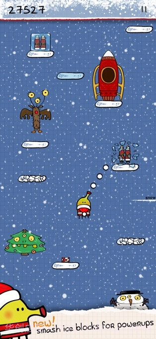 Doodle Jump(涂鸦跳跃)截图5 Doodle Jump(涂鸦跳跃)截图5