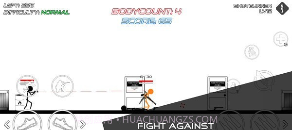 火柴人战争鲜血打击截图1