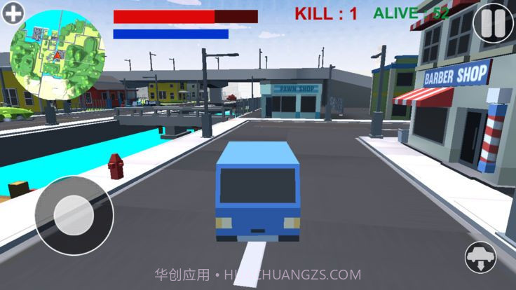 我的侠盗世界飞车大逃杀游戏截图1