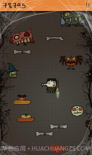 涂鸦跳跃诈尸版 Doodle Jump截图5 涂鸦跳跃诈尸版 Doodle Jump截图5