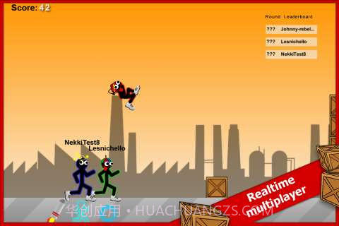 火柴人跑酷 Stick Run Mobile截图4 火柴人跑酷 Stick Run Mobile截图4
