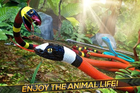 丛林蛇生存自由赛跑截图1 丛林蛇生存自由赛跑截图1