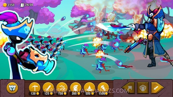 火柴人战争世界大战截图2 火柴人战争世界大战截图2