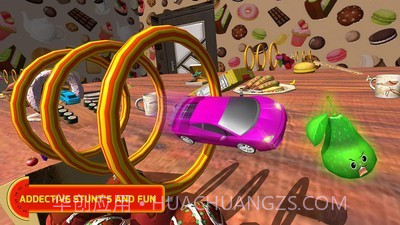 疯狂的汽车特技表演截图2 疯狂的汽车特技表演截图2