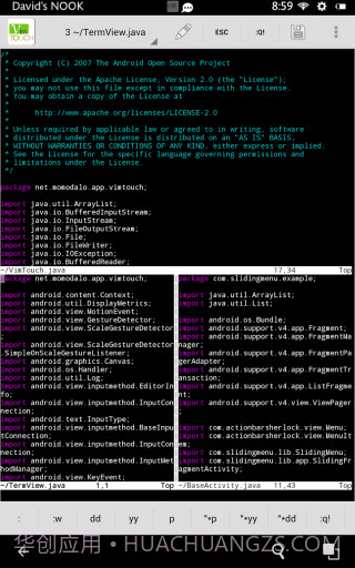 Vim编辑器 Vim Touch截图2 Vim编辑器 Vim Touch截图2