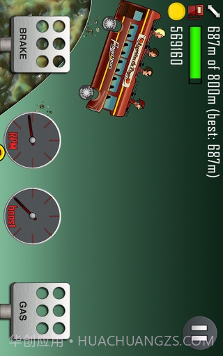 爬坡赛: Hill Climb Racing截图1