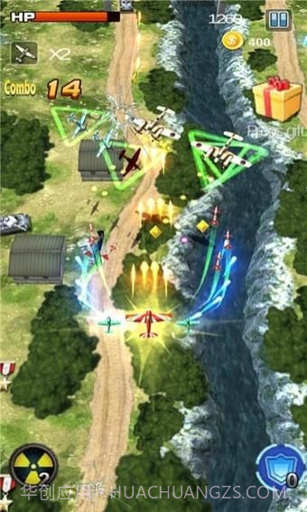 战斗机翼天空入侵者截图2 战斗机翼天空入侵者截图2