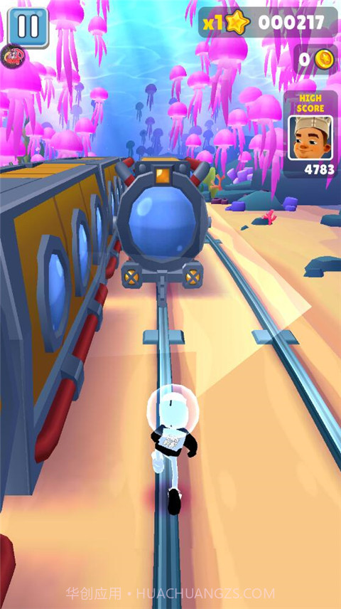 地铁跑酷刺客cas专属版本截图3