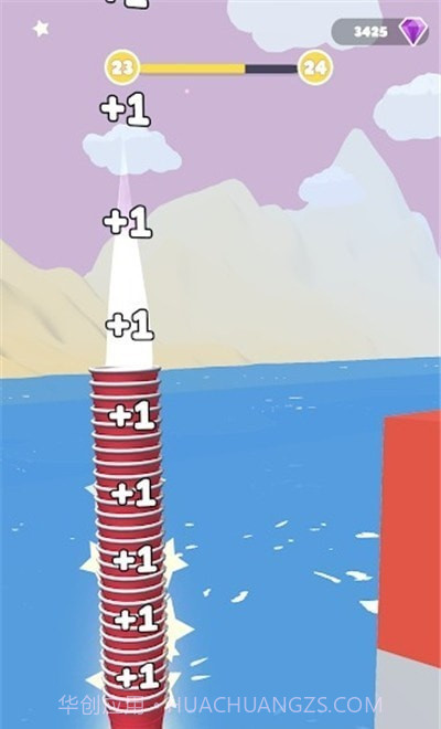 纸杯叠叠跑截图2 纸杯叠叠跑截图2
