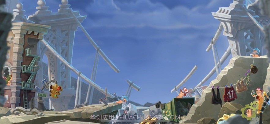 百战天虫行动版截图1 百战天虫行动版截图1