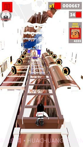 地铁跑酷皮瓜花扇联动版本截图2