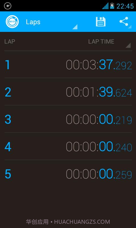 华丽秒表截图2 华丽秒表截图2