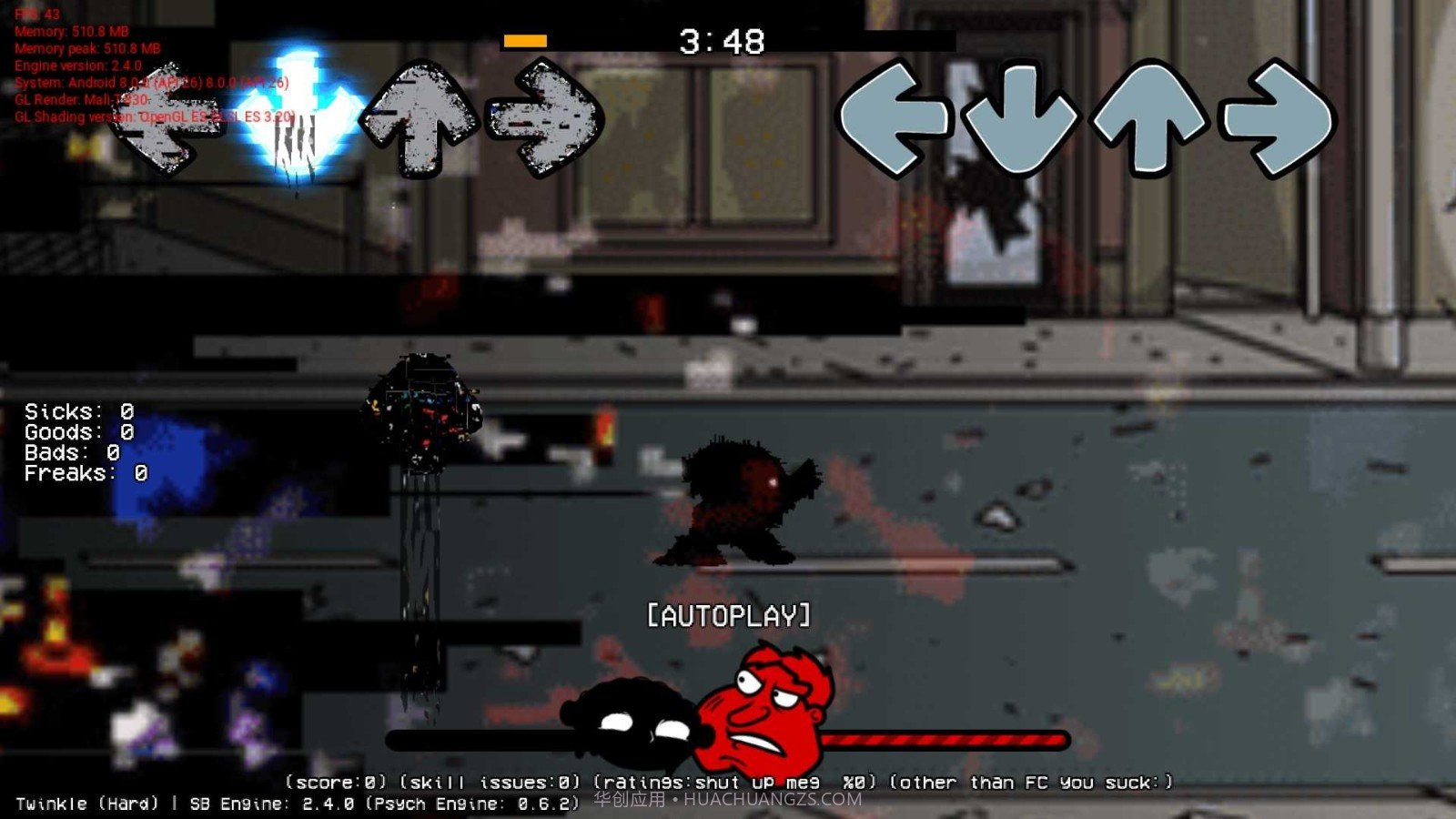 fnf恶搞之家唱三重麻烦截图3