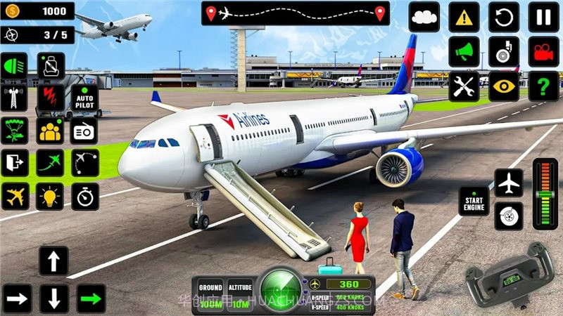 超级飞机起飞模拟截图3